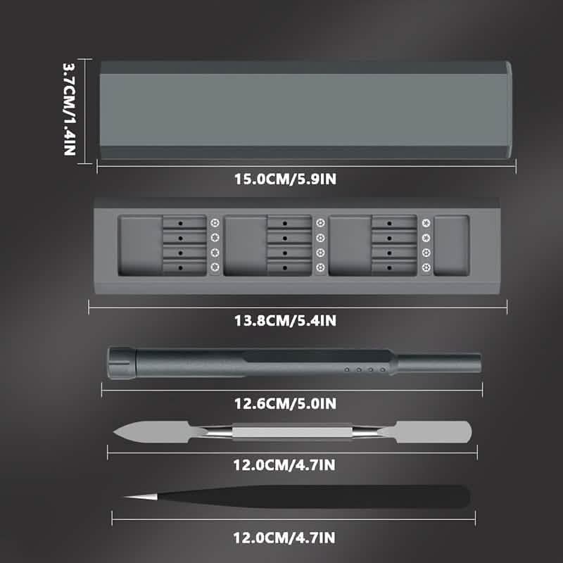 44-in-1 Magnetic Precision Screwdriver Set