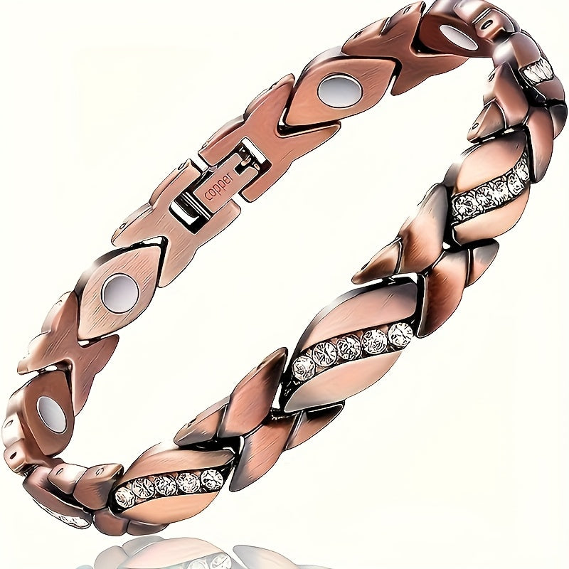 Magnetic Energy Therapy Pain Relief Copper Bracelet For Men And Women