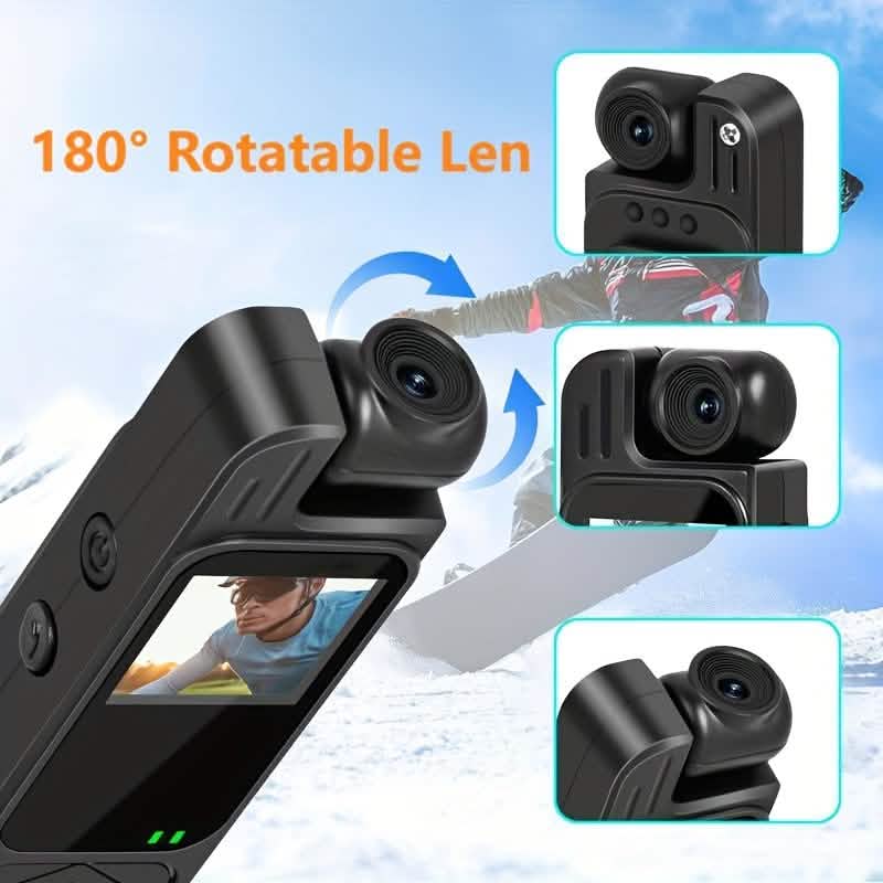 Premium Portable Body Camera – HD, SD Card Compatible