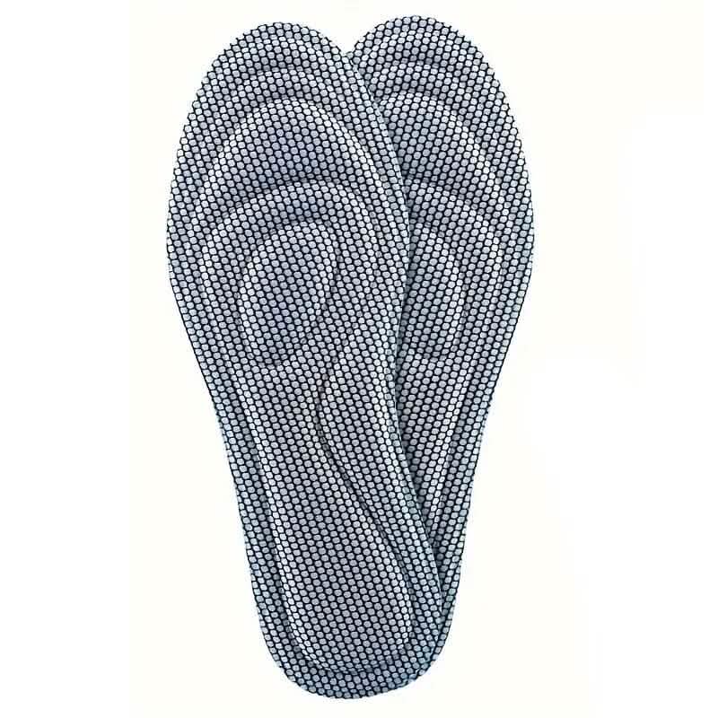 1-Pair: 5D Memory Foam Breathable Insoles Wellness - DailySale