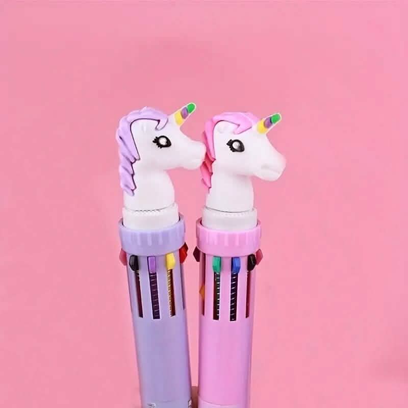 10 Color Ballpoint Pen Kawaii Stationery Cute Pen Arts & Crafts - DailySale