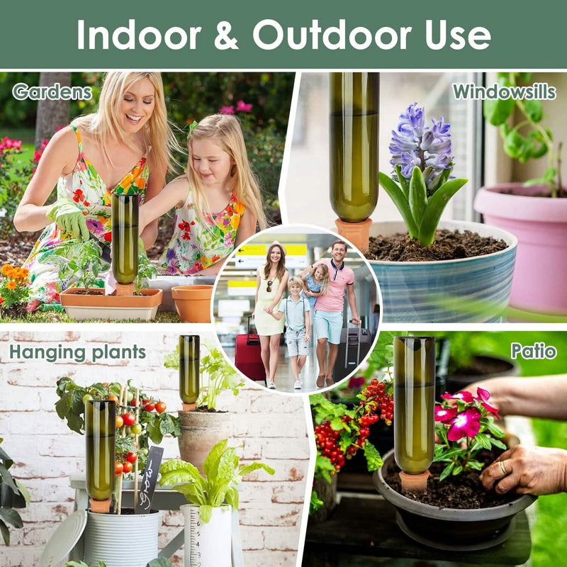 10-Pack: Spikes Teracotta Plant Watering Device Garden & Patio - DailySale