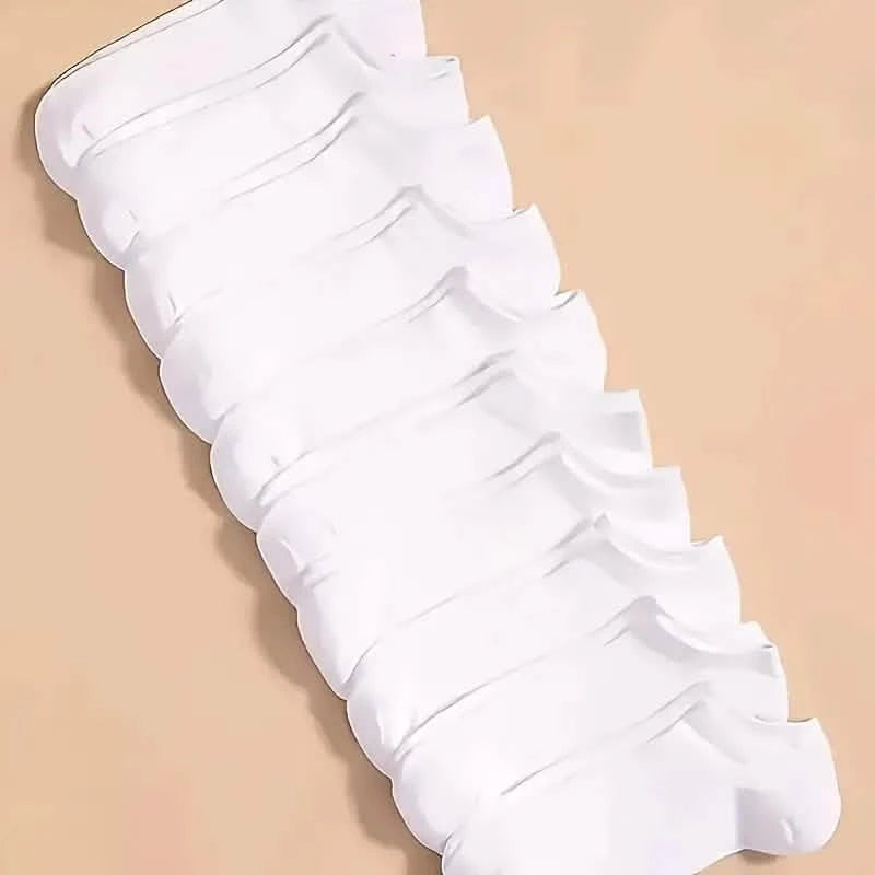 10-Pairs: Men's Plain Knitted Lining Socks Men's Shoes & Accessories - DailySale