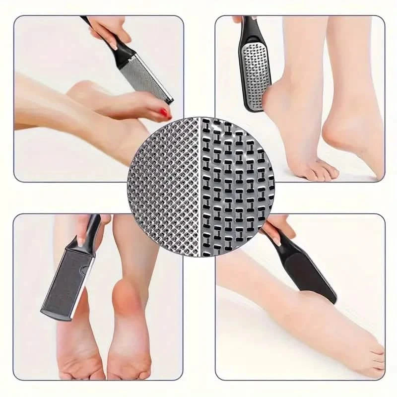 10-Piece Set: Stainless Steel Foot Care Kit - Portable Pedicure & Manicure Set Beauty & Personal Care - DailySale