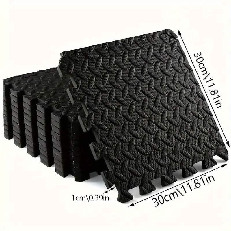 10-Pieces: EVA Interlocking Foam Floor Tiles Fitness - DailySale