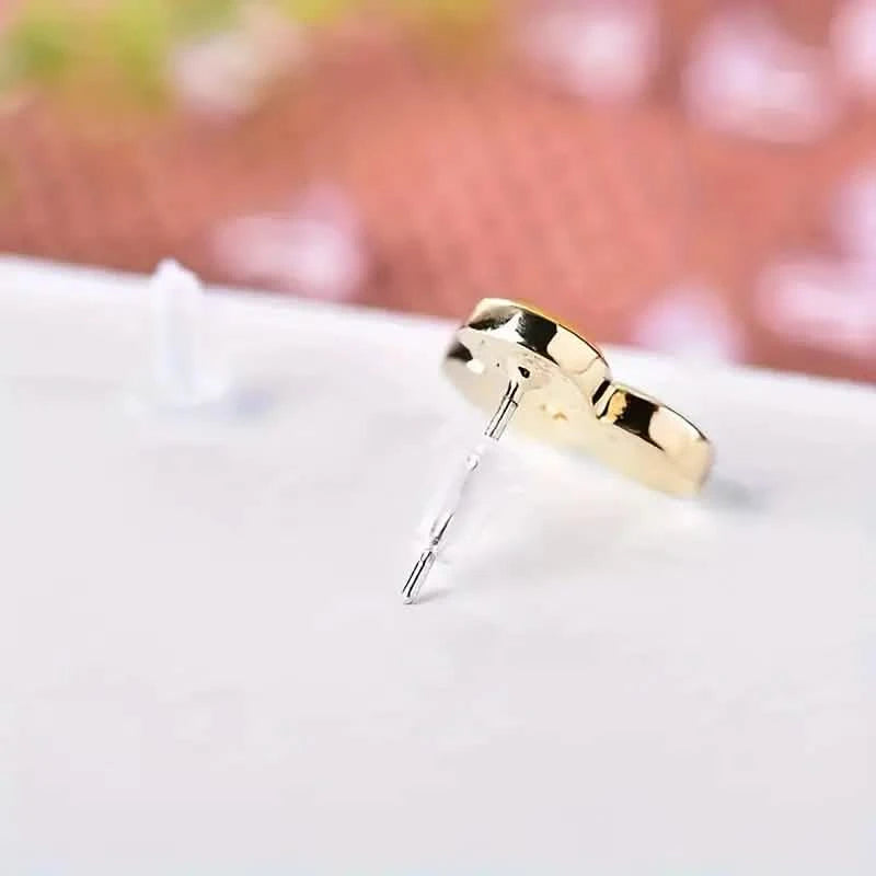 100-Pieces: Transparent Plastic Ear Clog Ear Stud Earring Pin Backs Ear Plug Earrings - DailySale