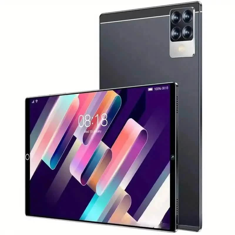 10.1-Inch Smart 5G Tablet - Dual SIM Card Slots, 8GB RAM, 256GB Storage, 24MP+48MP Camera + More Tablets Black - DailySale