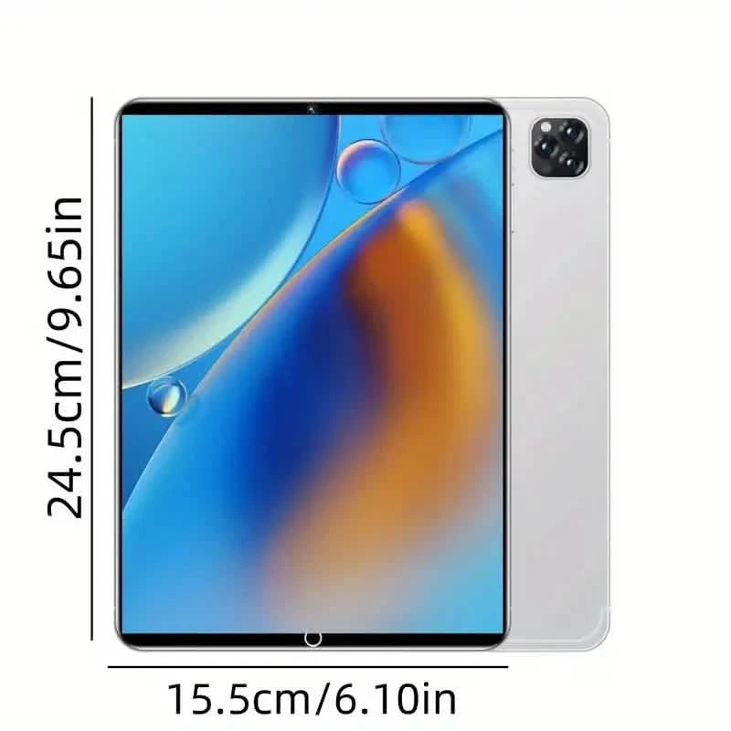 10.1-inch Ultra-thin Android Tablet - 2025 Model, 512GB Memory, Fast Charging, 12-hour Battery Life, Dual Cameras Tablets - DailySale
