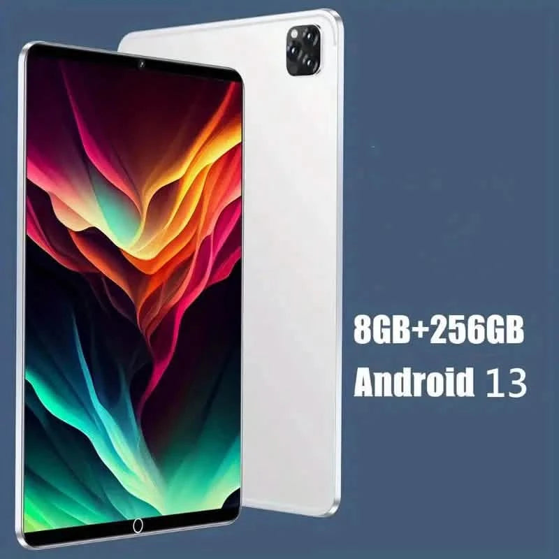10.1-inch Ultra-thin Android Tablet - 2025 Model, 512GB Memory, Fast Charging, 12-hour Battery Life, Dual Cameras Tablets - DailySale
