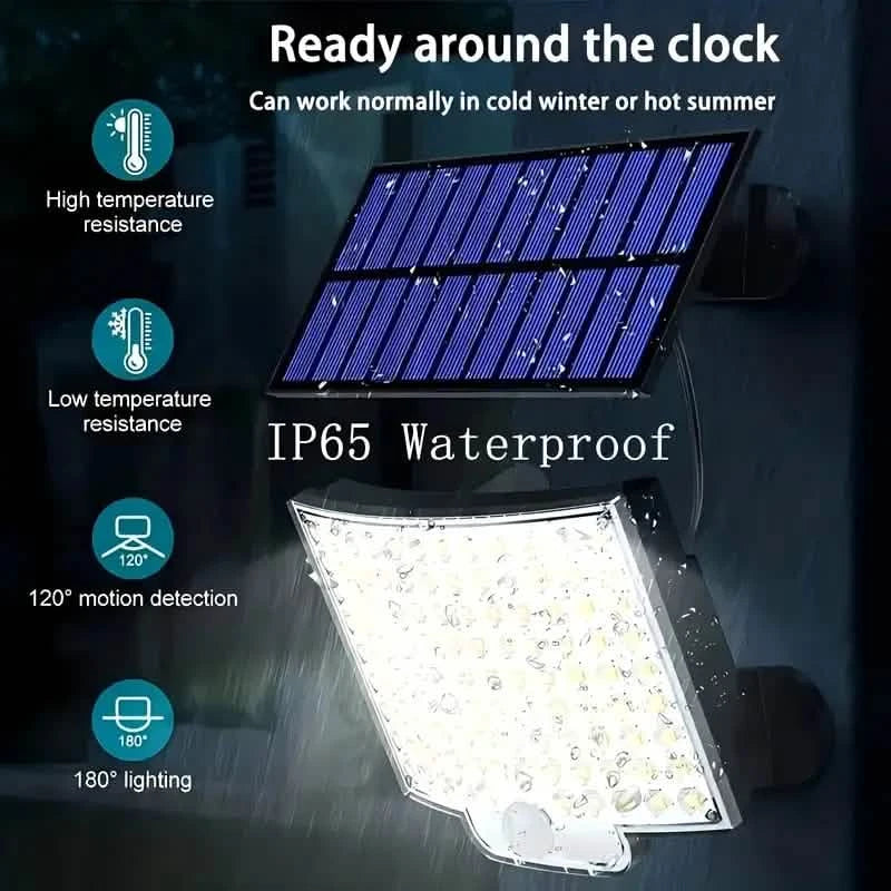 106 LED Security Lamp Dusk To Dawn 270° Wide Angle Outdoor Lighting Outdoor Lighting - DailySale