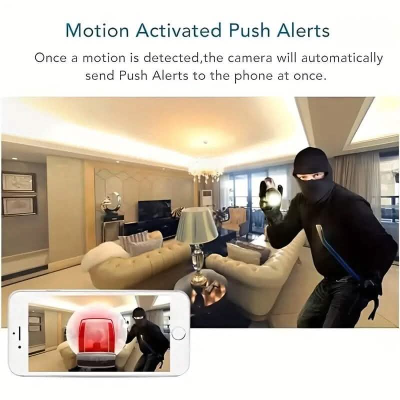 1080P Mini Wireless 2.4G Surveillance Hidden Camera Smart Home & Security - DailySale