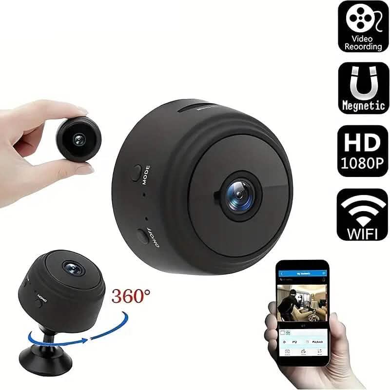 1080P Mini Wireless 2.4G Surveillance Hidden Camera Smart Home & Security - DailySale