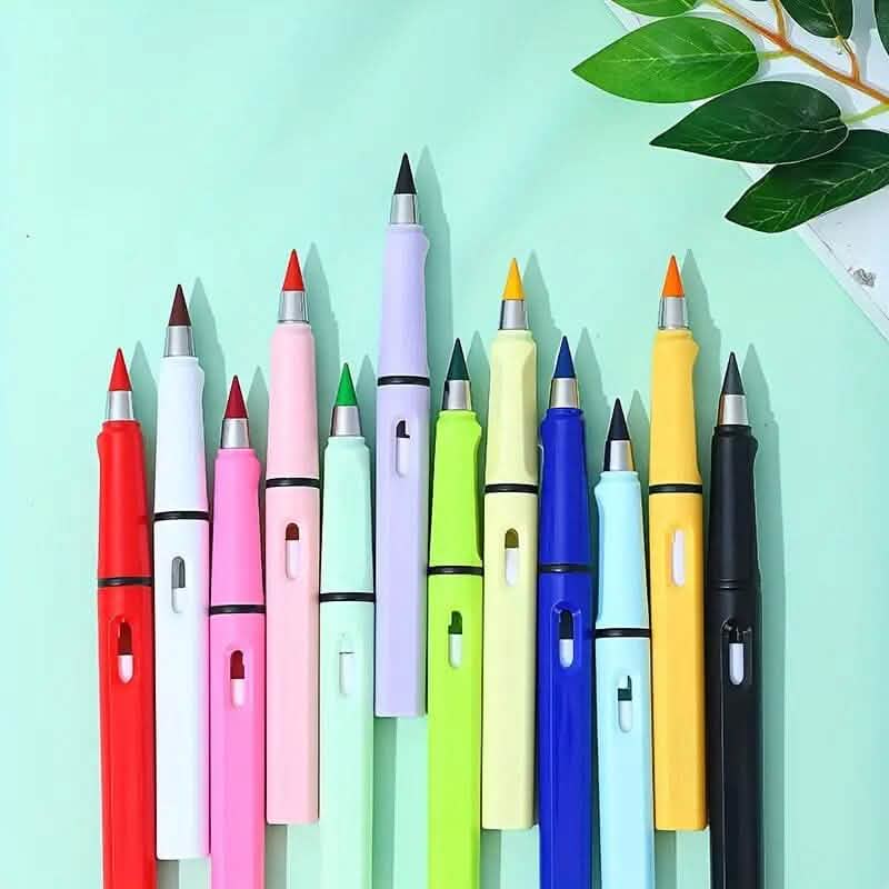 12 Colors Forever Pencil with Eraser Arts & Crafts - DailySale