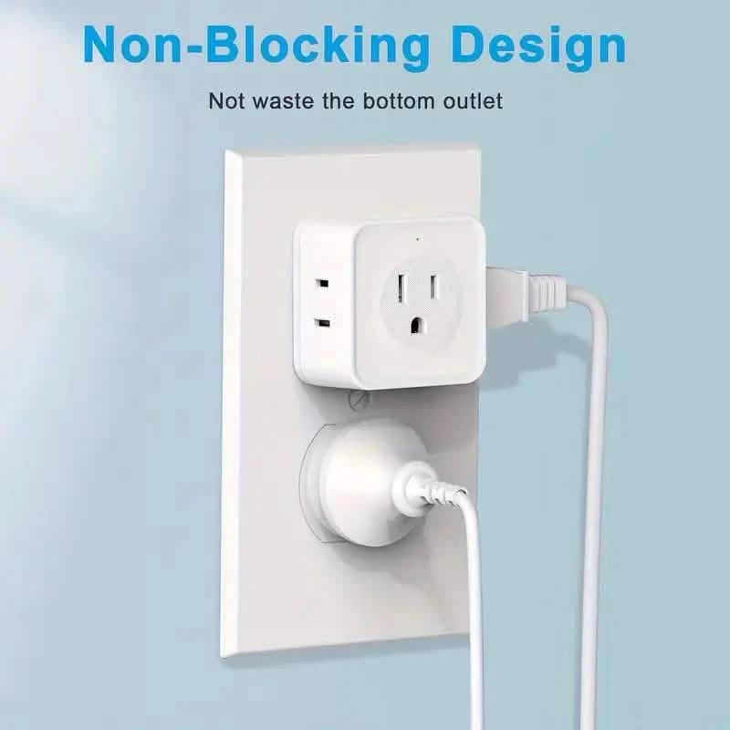 Multi-Function Socket Adapter – Five-Way Wall Extension