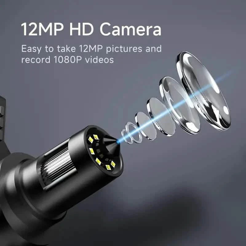12MP Ultra-Precise Focusing Soldering Microscope Cameras & Drones - DailySale