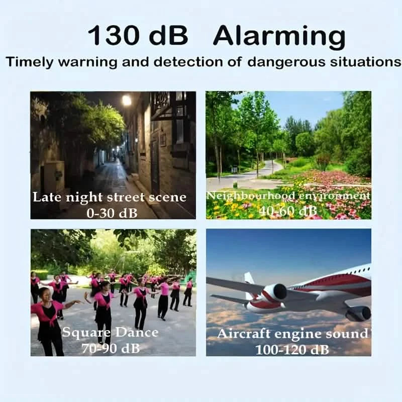 130dB Personal Security Alarm Smart Home & Security - DailySale