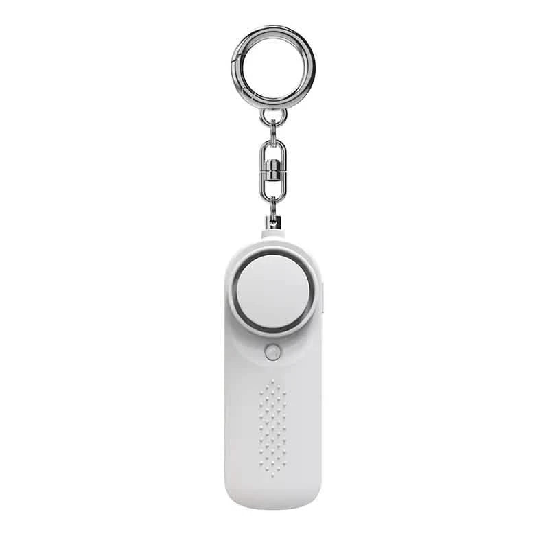 130dB Personal Security Alarm Smart Home & Security White - DailySale