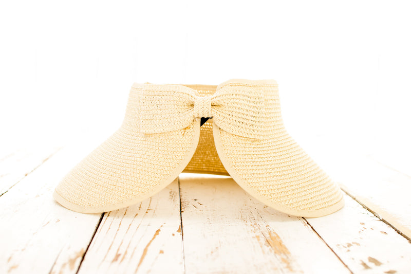 Foldable Wide Brim Bow Visor