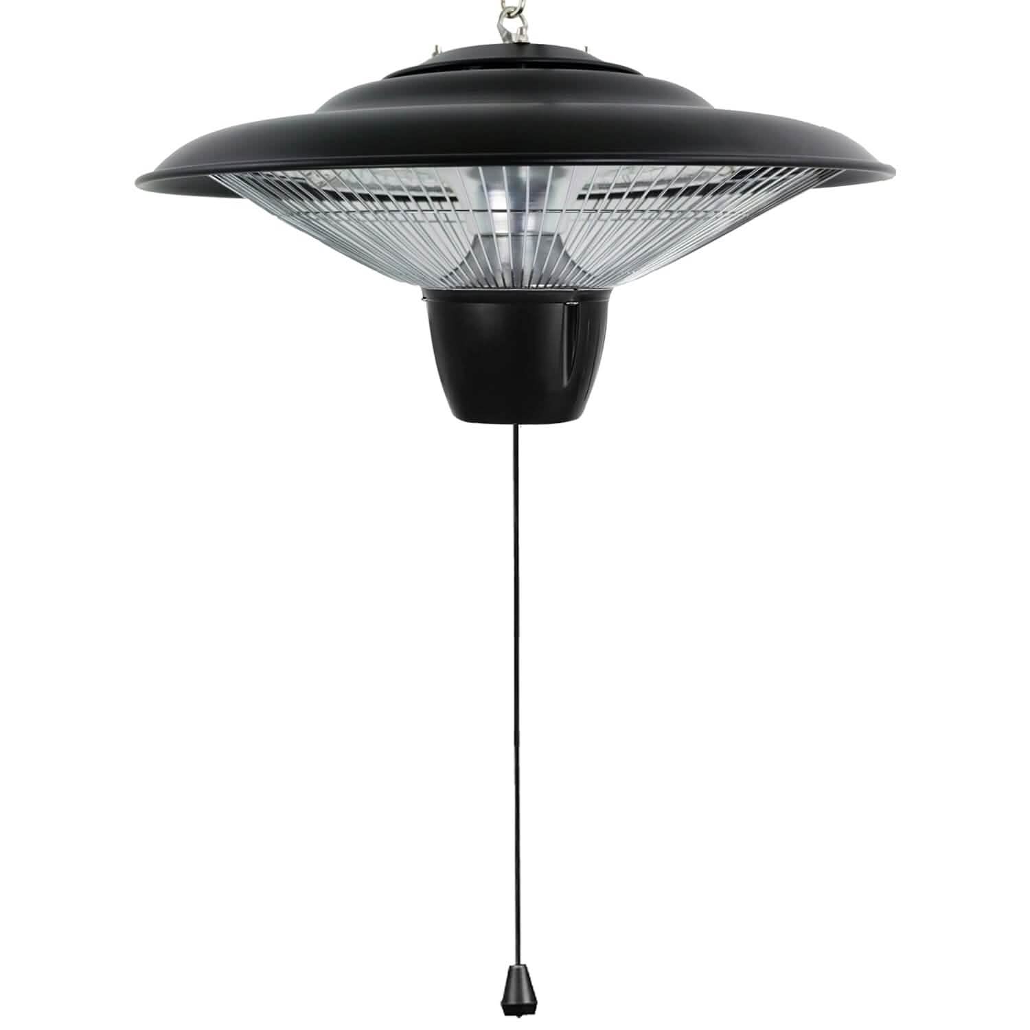 1500W Outdoor Hanging Patio Ultra-Quiet Electric Heating Lamp Garden & Patio - DailySale