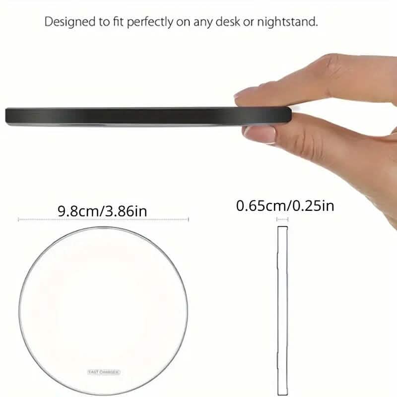 15W Fast Wireless Charging Pad Mobile Accessories - DailySale