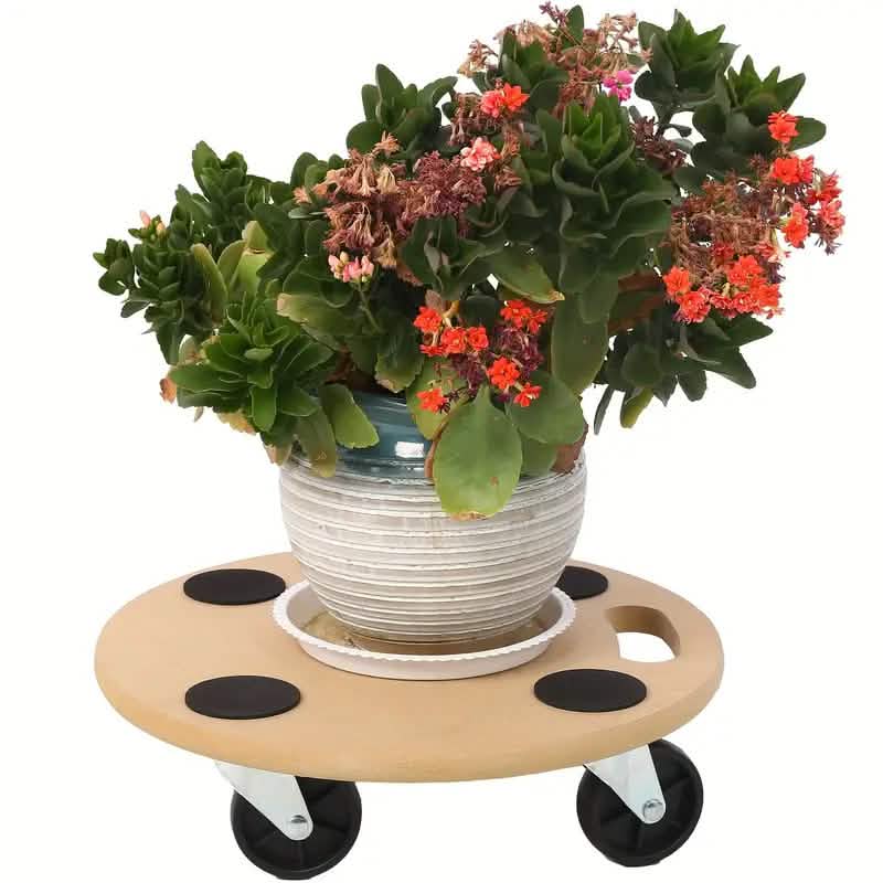 2-Piece: Furniture Moving Dolly Heavy Duty Wood Rolling Mover