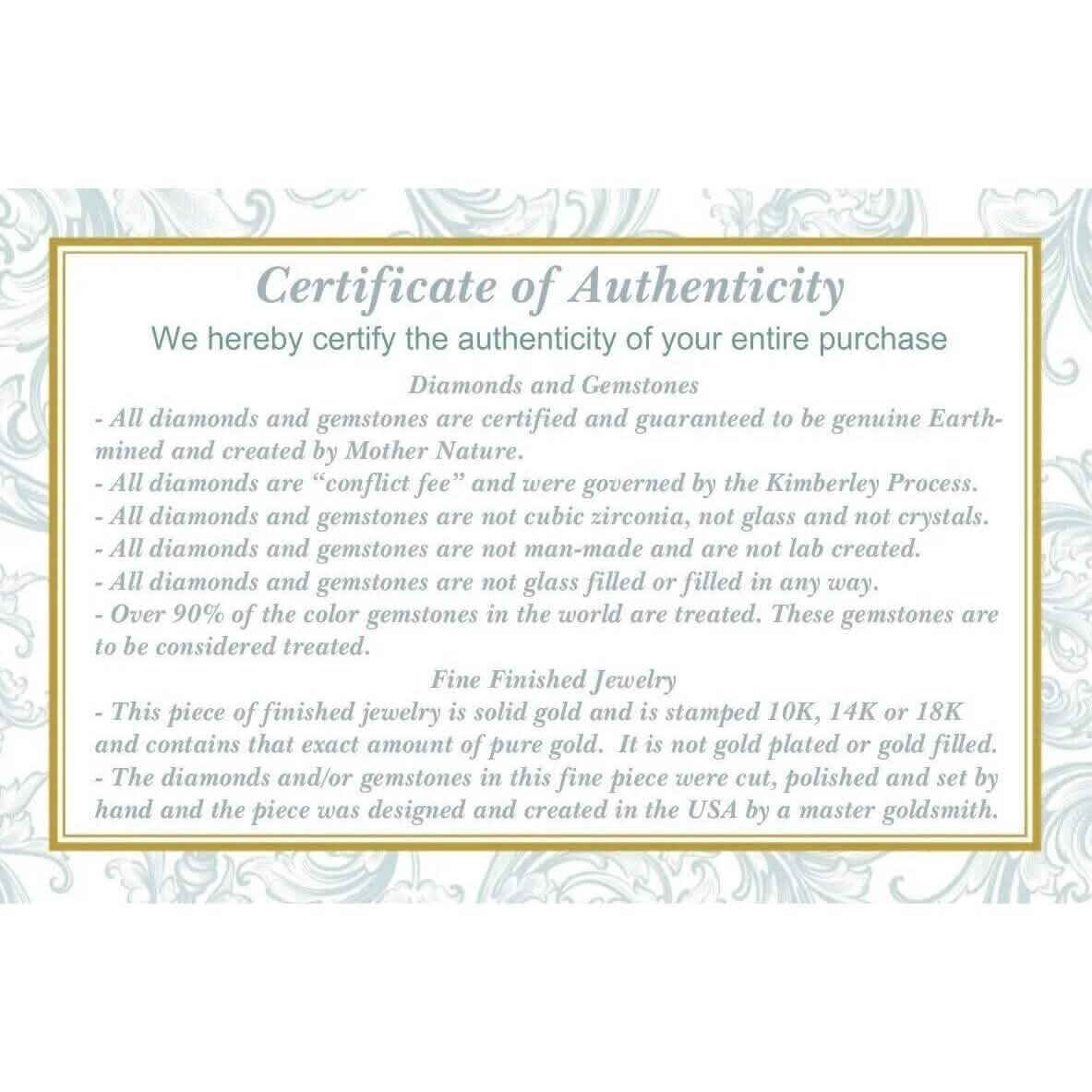 1ctw Blue Sapphire Stud Earrings 14k White Gold September Birthstone Solitaire Earrings - DailySale