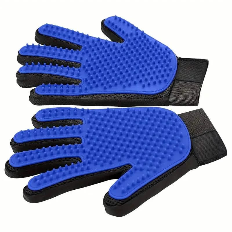 2-in-1 Pet Grooming Gloves Brushes For Dogs And Cat Pet Supplies - DailySale