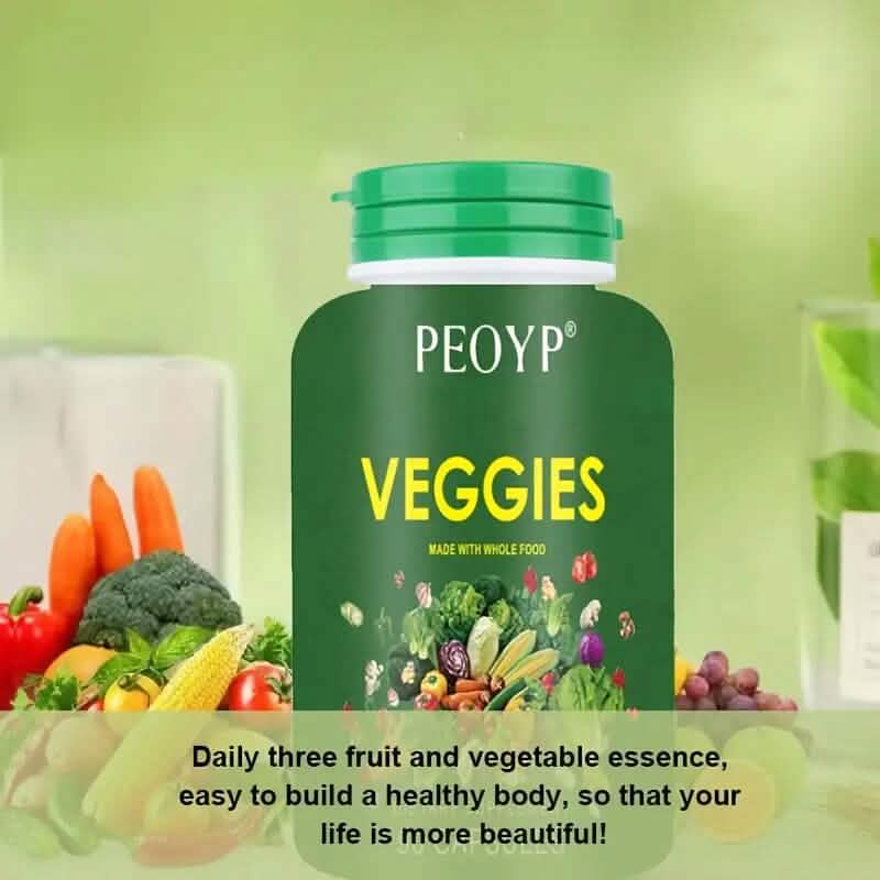 2-Pack: 100% Natural Fruits and Vegetables Supplement Wellness - DailySale