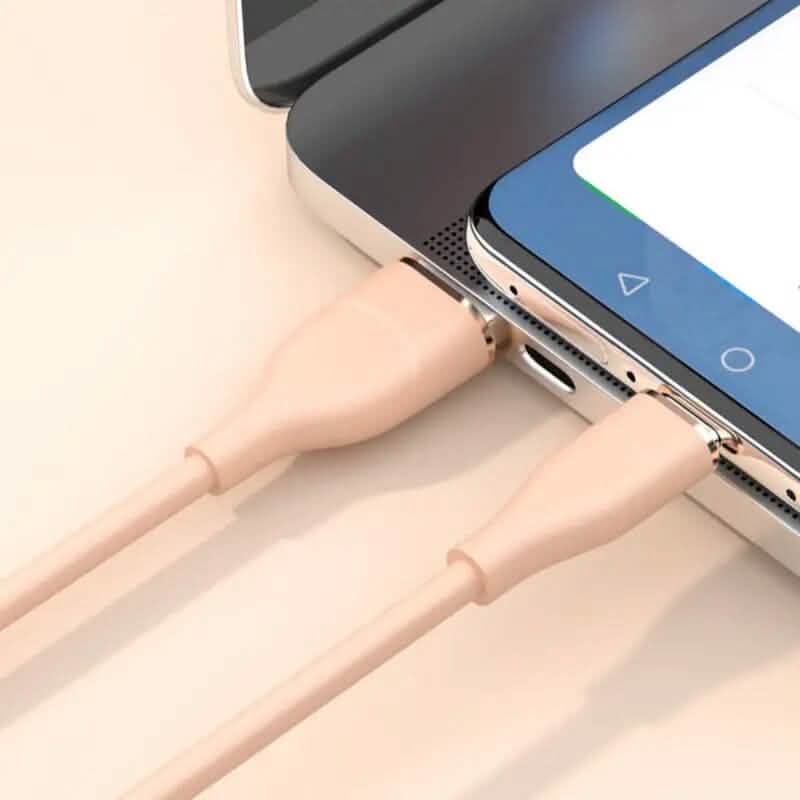 2-Pack: 3Ft. USB to Type-C Data Cable Fast Charger Mobile Accessories - DailySale