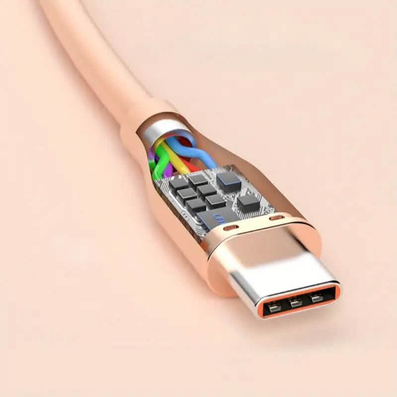 2-Pack: 3Ft. USB to Type-C Data Cable Fast Charger Mobile Accessories - DailySale