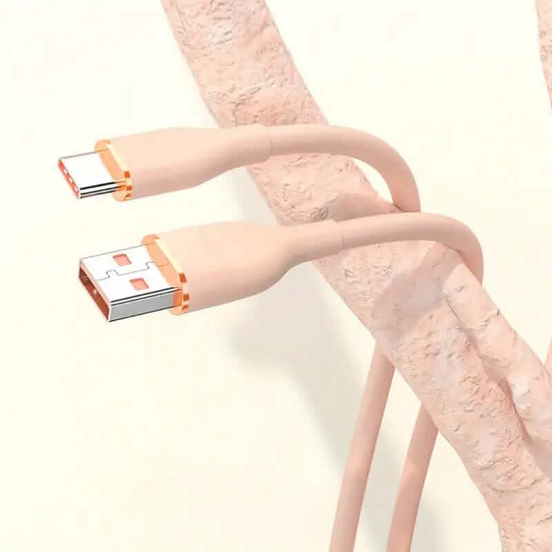 2-Pack: 3Ft. USB to Type-C Data Cable Fast Charger Mobile Accessories - DailySale