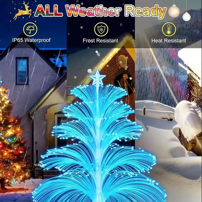 2-Pack: 7 Color-Changing LED Solar Jellyfish Lights Outdoor Lighting - DailySale