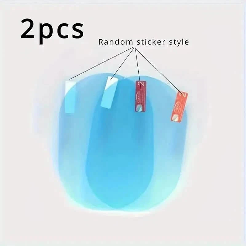2-Pack: Car Waterproof Transparent Film Rearview Mirror Protection Automotive - DailySale