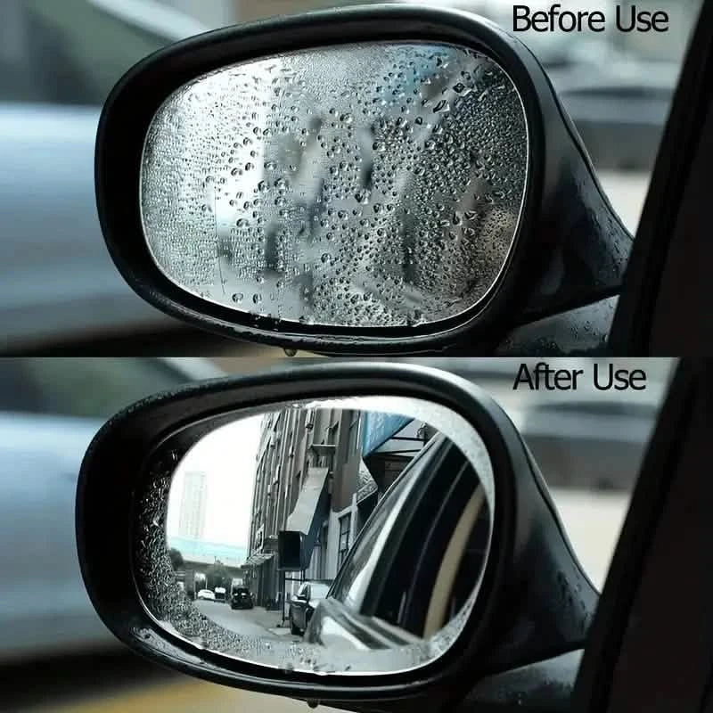 2-Pack: Car Waterproof Transparent Film Rearview Mirror Protection Automotive - DailySale