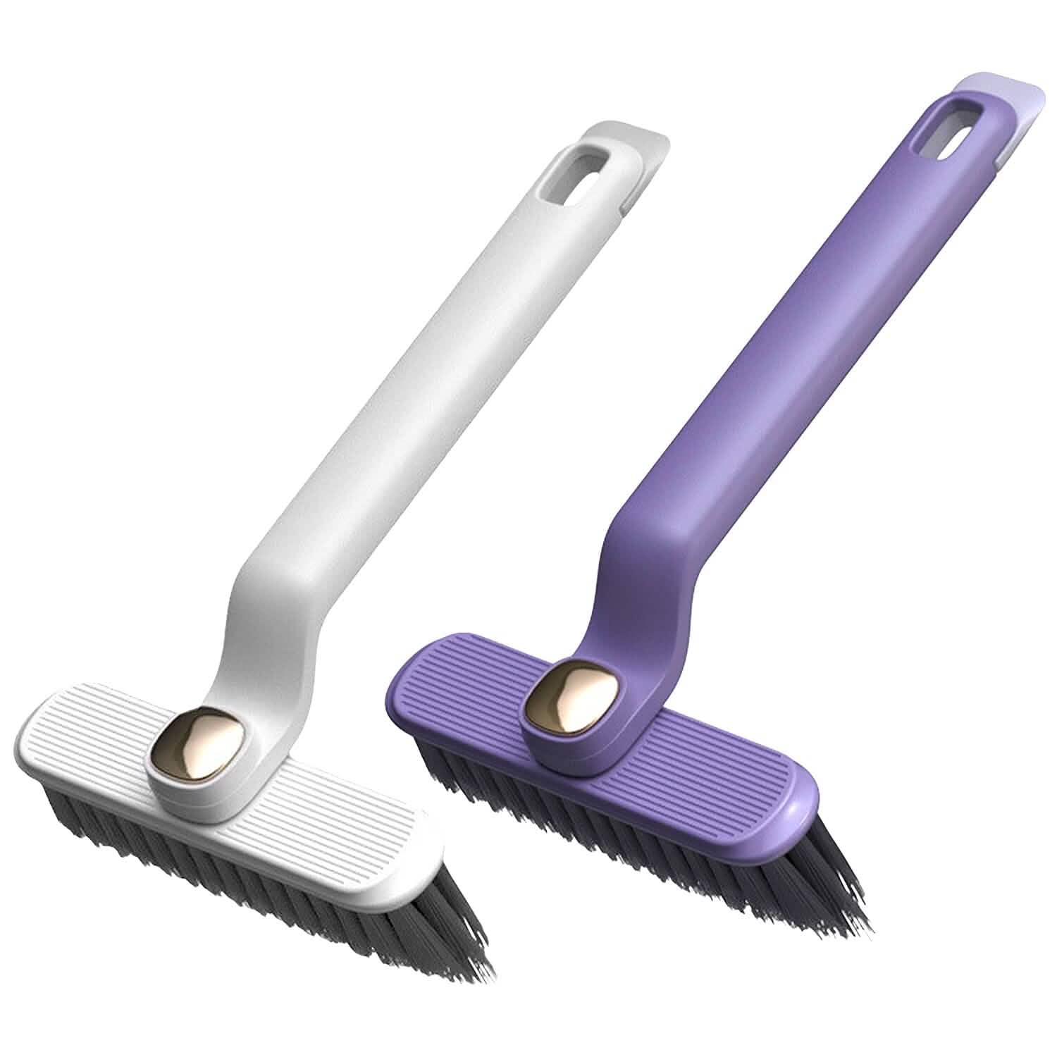 2-Pack: Crevice Cleaning Brush Stiff Bristle Brush Gap Cleaner Automotive - DailySale