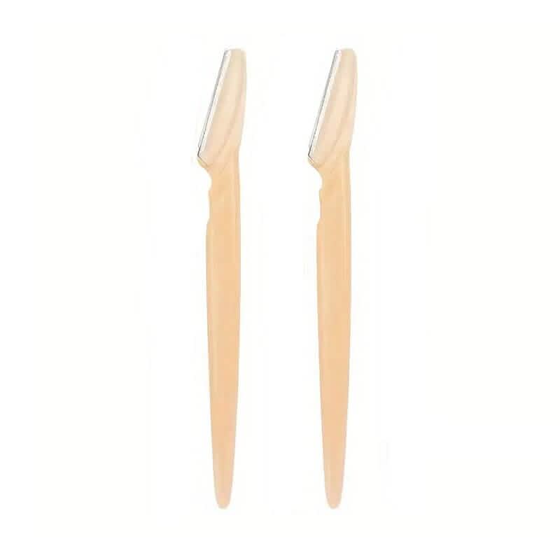 2-Pack: Eyebrow Razor Shaper Shaving Grooming Kit Beauty & Personal Care Orange - DailySale