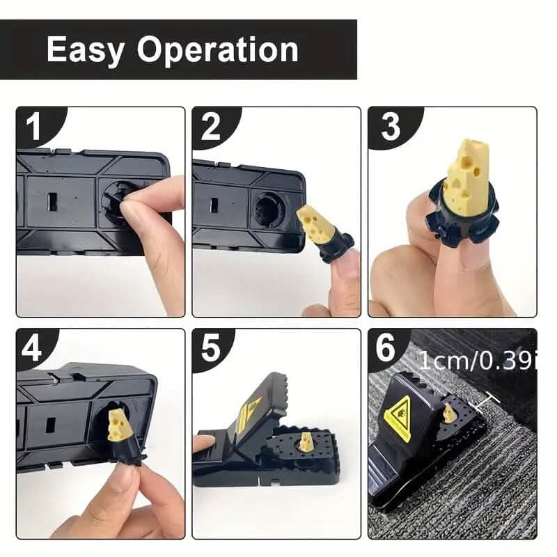 2-Pack: Safe Indoor Mouse Trap Pest Control - DailySale