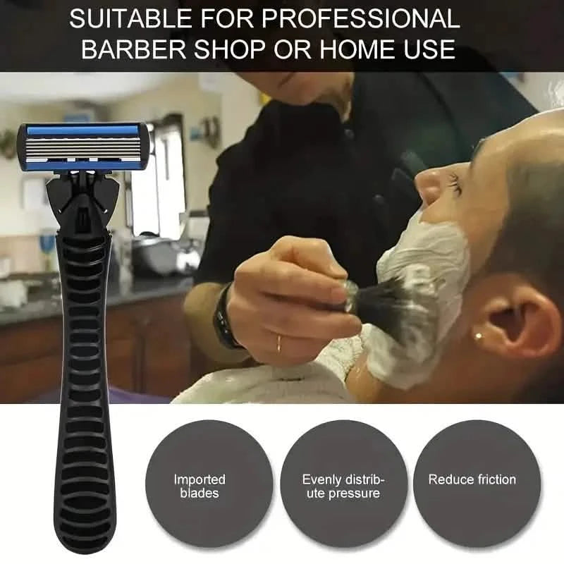 2-Pack: Stainless Steel Shaver with 18 Replacement Razor Blades Men's Grooming - DailySale