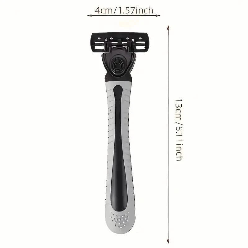 2-Pack: Stainless Steel Shaver with 18 Replacement Razor Blades Men's Grooming - DailySale