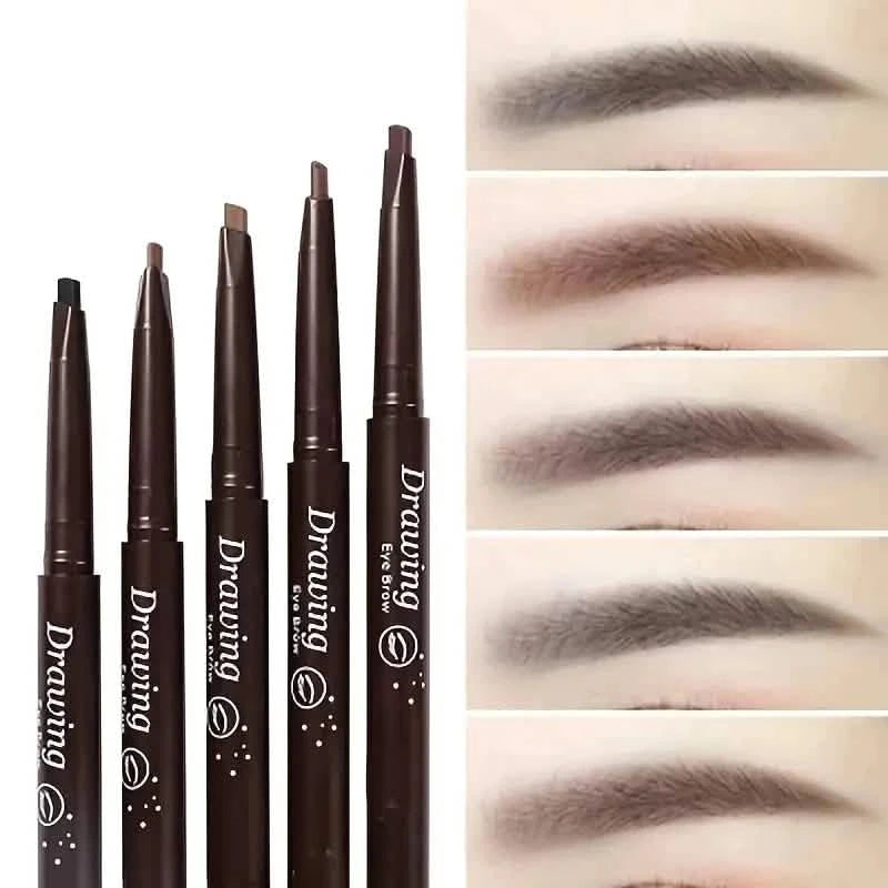 2-Pack:Natural Makeup Double Heads Automatic Eyebrow Pencil Waterproof Long-lasting Beauty & Personal Care - DailySale