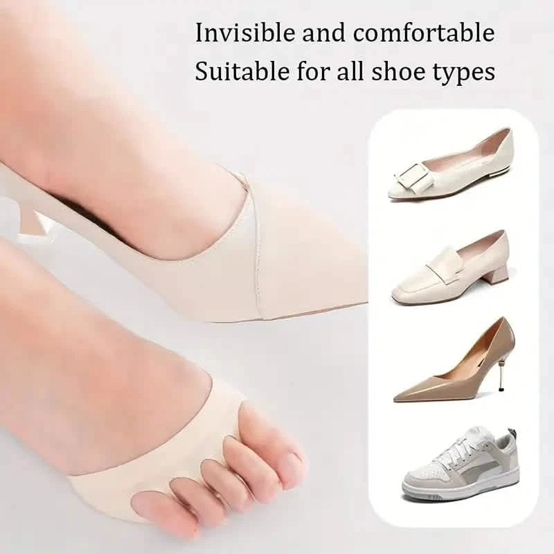 2-Pairs: Invisible Socks Spherical Footrest Women's Shoes & Accessories - DailySale