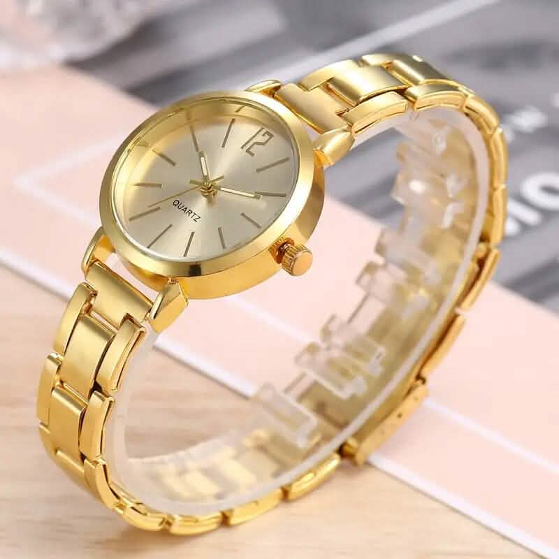 2-Piece Set: Digital Alloy with Quartz Watch and Love Bracelet Women's Shoes & Accessories - DailySale