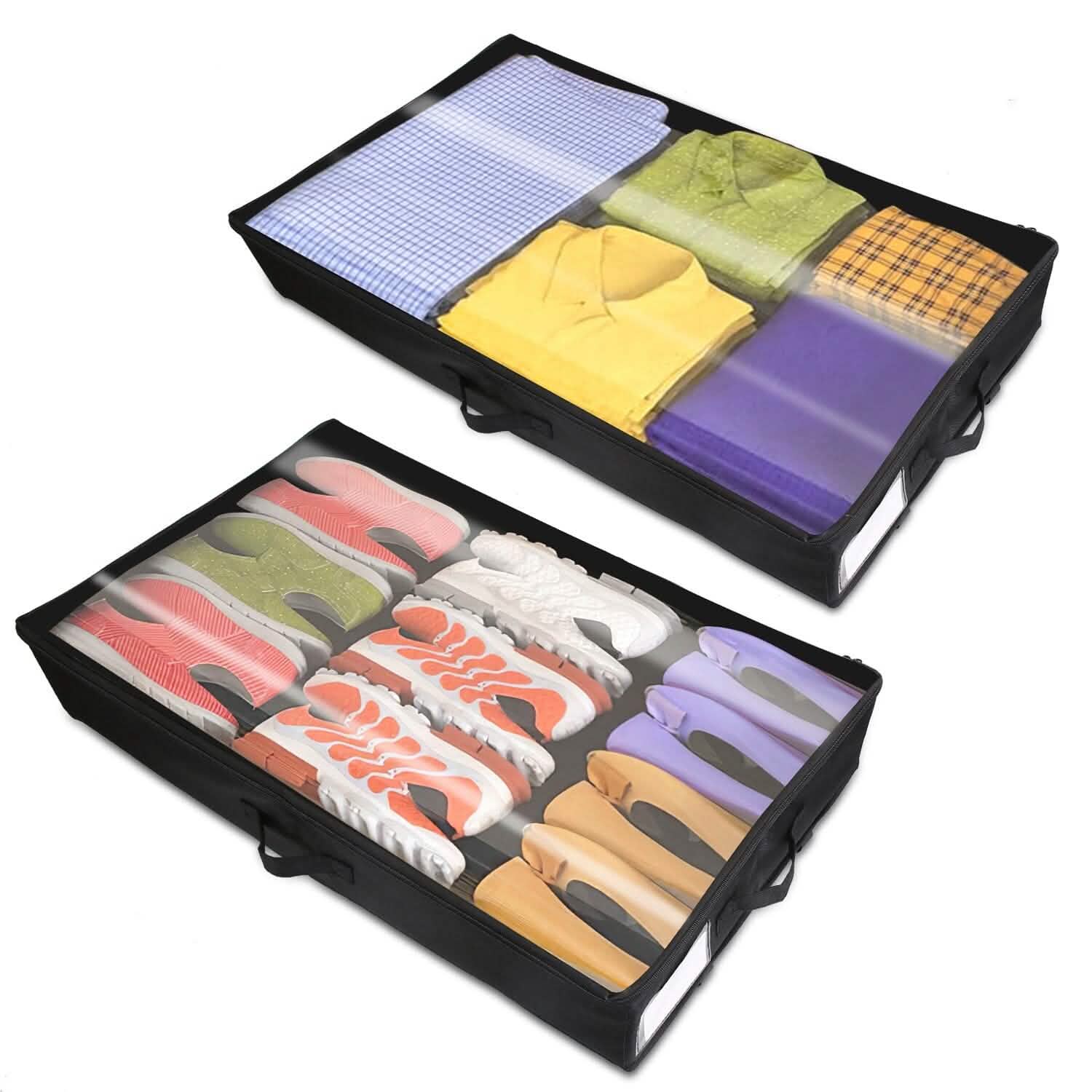 2-Piece: Under Bed Storage Container Closet & Storage - DailySale