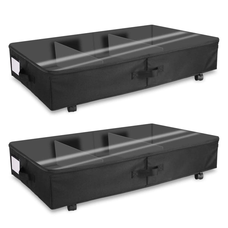 2-Piece: Under Bed Storage Container Closet & Storage - DailySale
