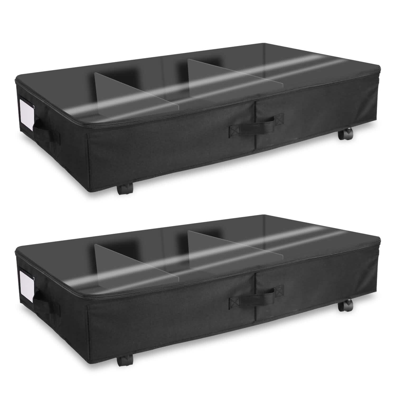 2-Piece: Under Bed Storage Container Closet & Storage - DailySale