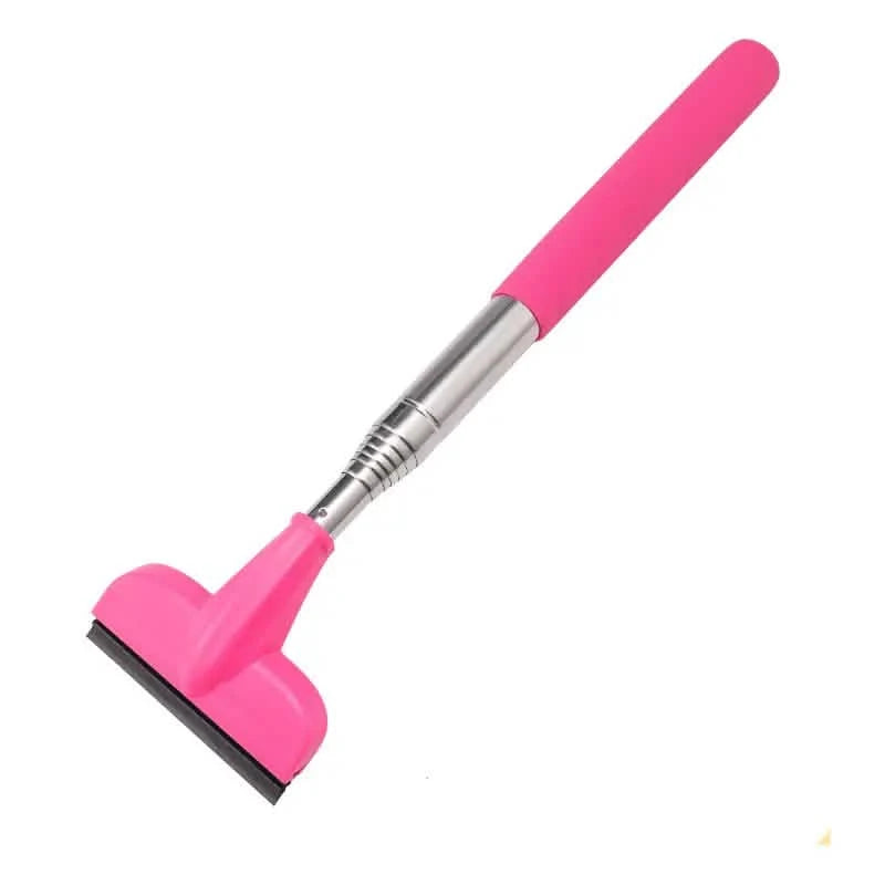 2-Pieces: 2-in-1 Retractable Portable Wiper Automotive Pink - DailySale