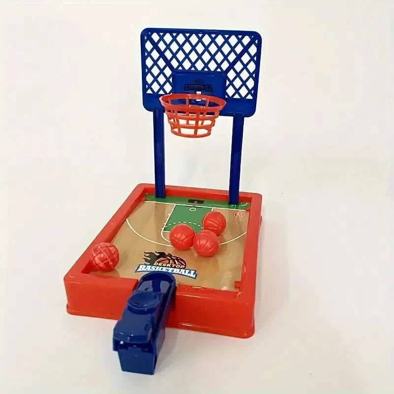 2-Player Finger Basketball Hoop Game - Tabletop Sports Toy for Youngsters Party Fun Toys & Games Blue - DailySale