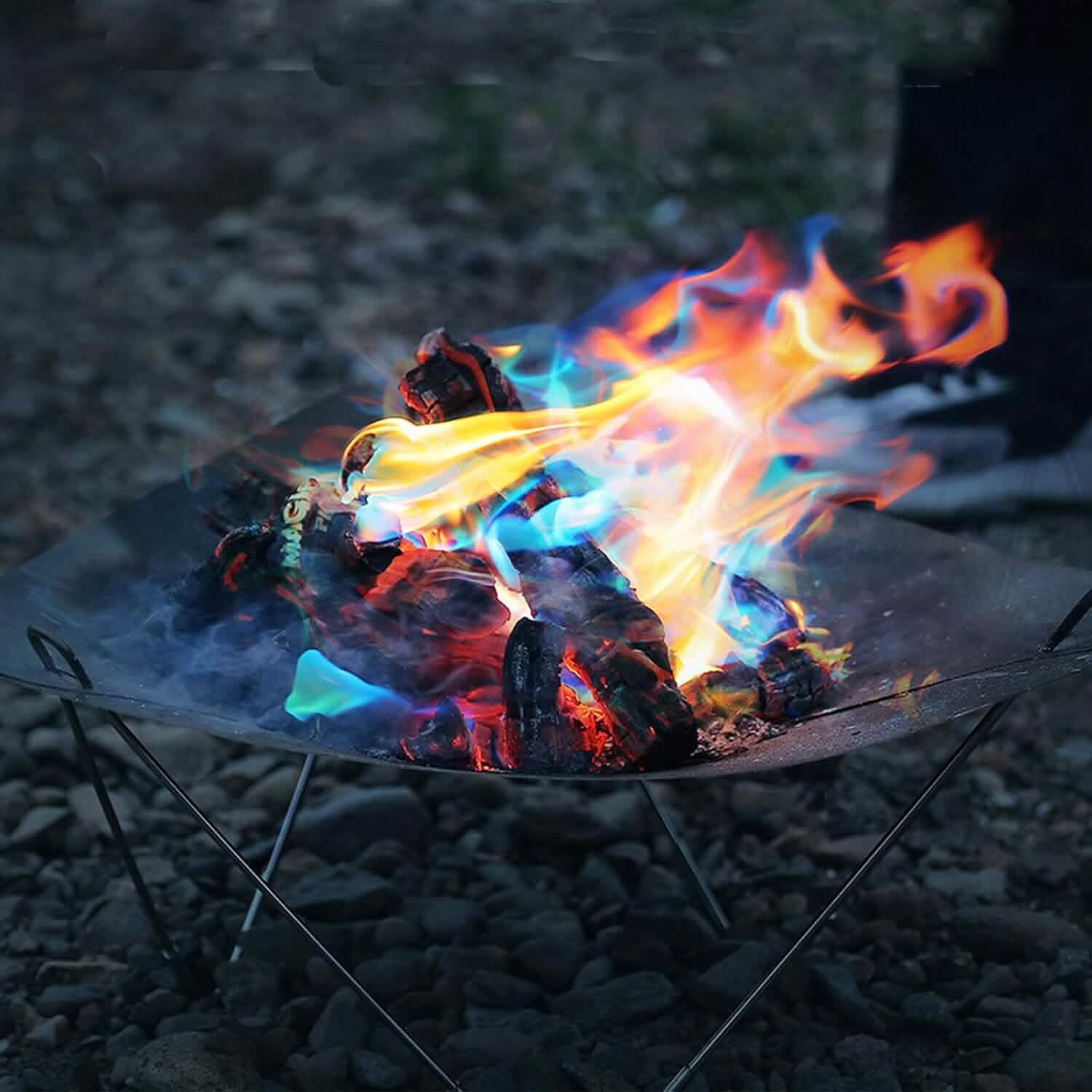 20-Pack: Magical Campfire Color Flames Color Changing Packs Sports & Outdoors - DailySale