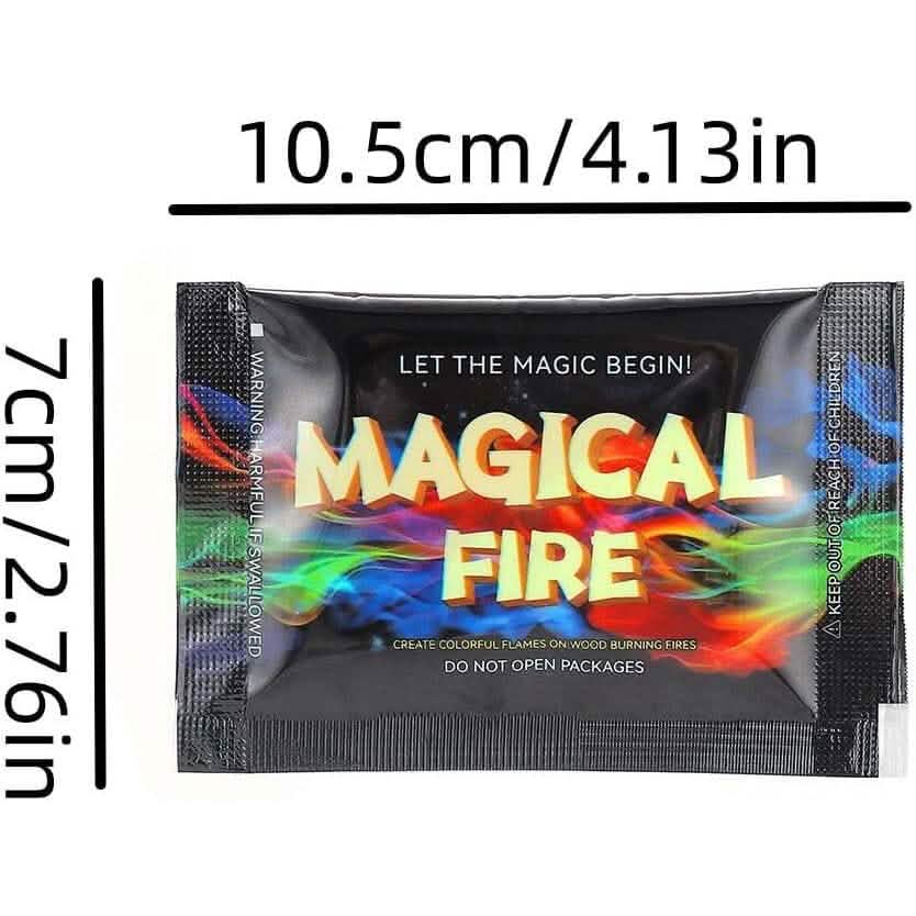20-Pack: Magical Campfire Color Flames Color Changing Packs Sports & Outdoors - DailySale