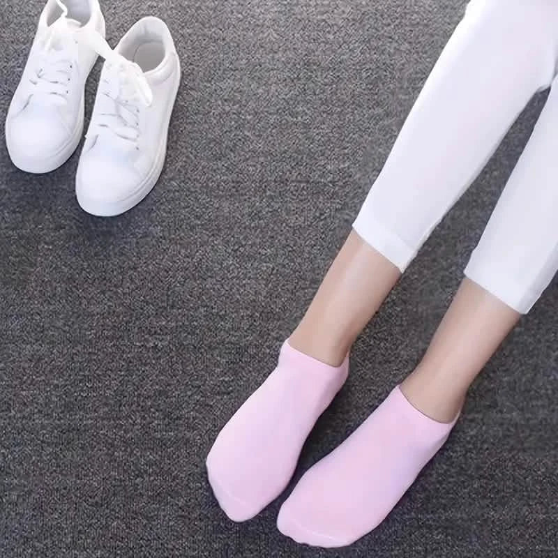 20-Pairs: Candy Color Socks, Casual & Breathable Low Cut Ankle Socks, Women's Stockings & Hosiery Women's Shoes & Accessories - DailySale